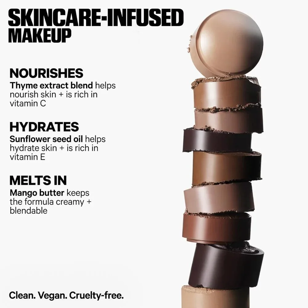 Buildable Cool-Toned Contour Stick with Nourishing Ingredients - Travel-Friendly